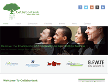 Tablet Screenshot of collabortank.com